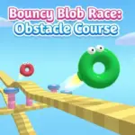 Bouncy Blob Race: Obstacle Course